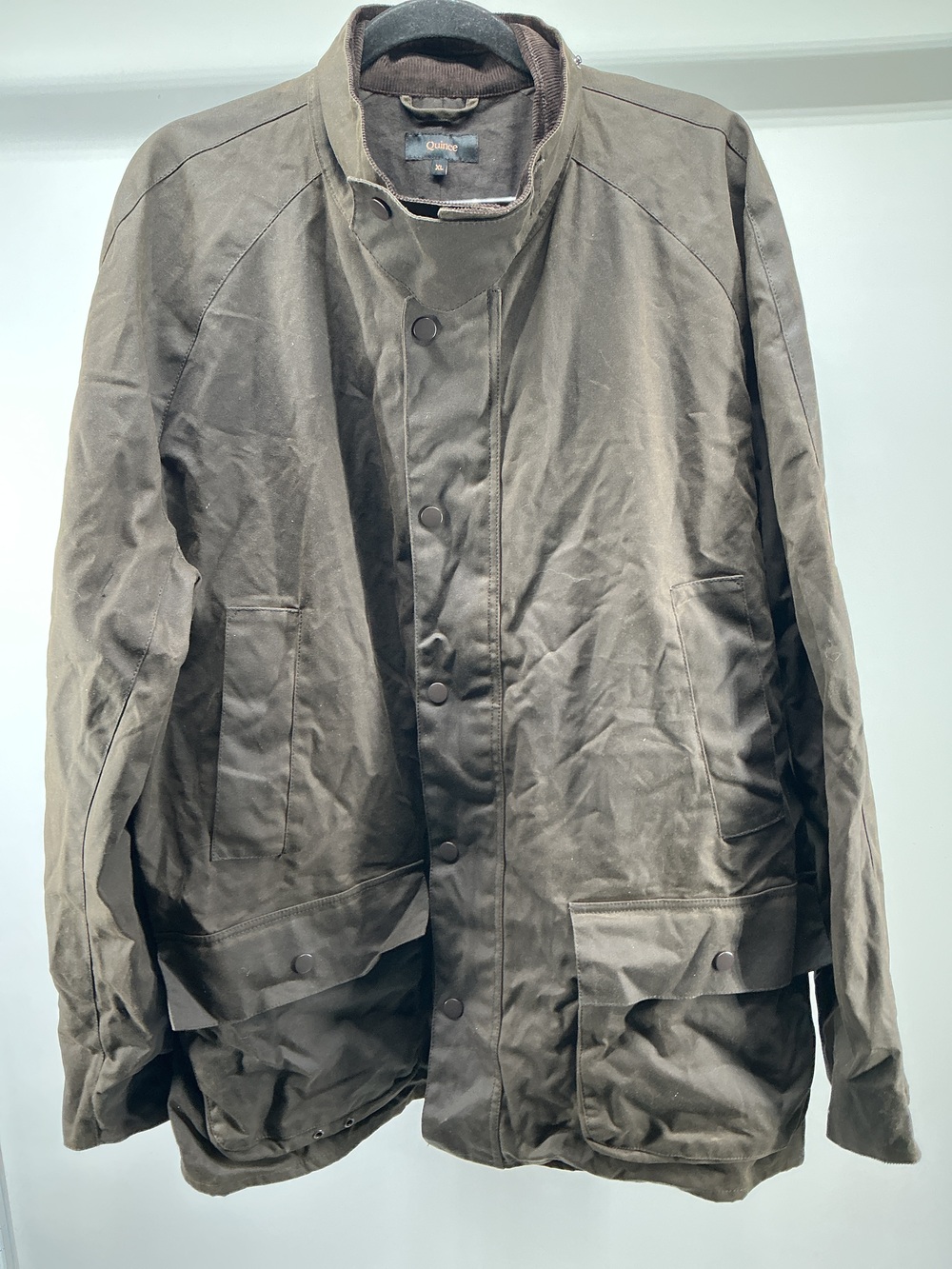 Organic Waxed Cotton Barn Jacket